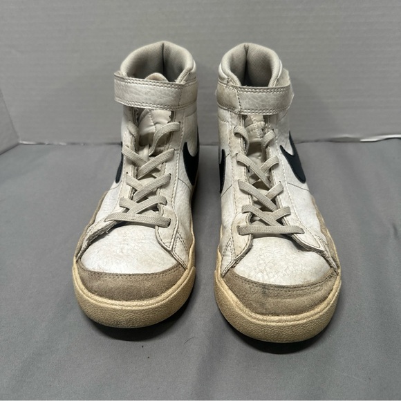 Nike BLAZER MID' 77 (PS) Sneakers Youth Kid's Sz 2Y White Black Shoes DA4087-100 - Picture 3 of 8